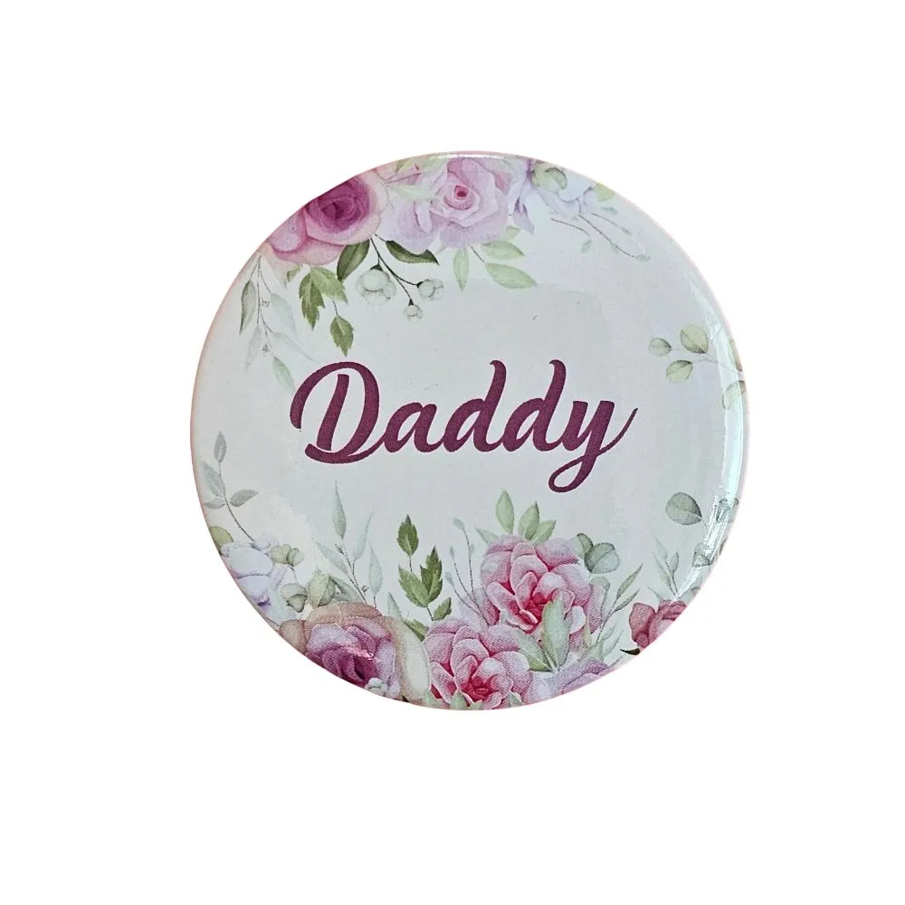 Wedding badges For father